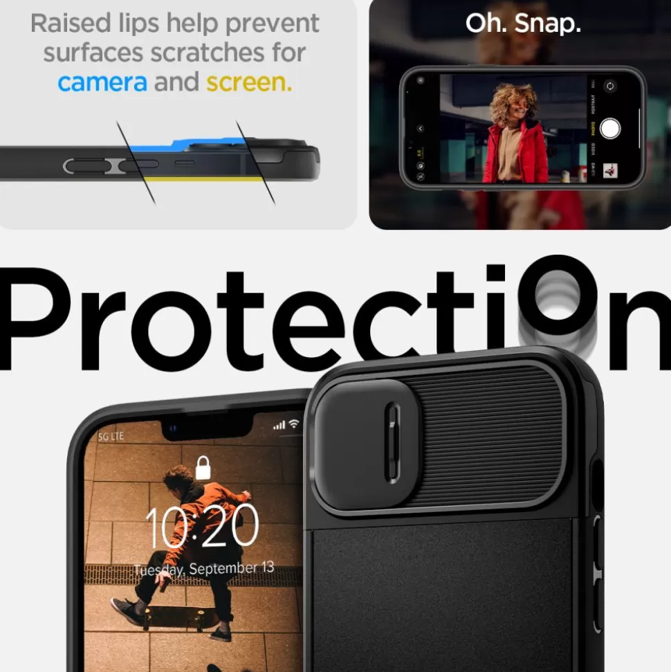 Spigen Iphone 14 Plus | Iphone 14 Plus*Etui Optik Armor Mag Magsafe iPhone 14 Plus Black