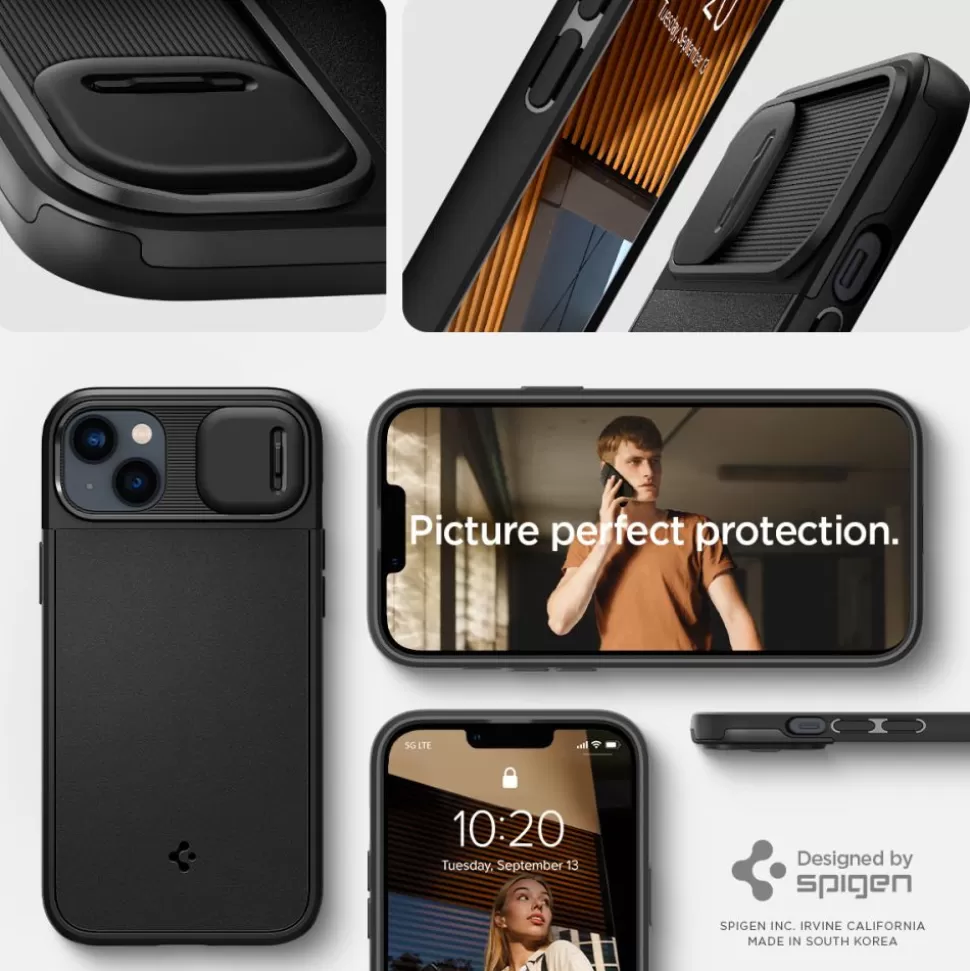 Spigen Iphone 14 Plus | Iphone 14 Plus*Etui Optik Armor Mag Magsafe iPhone 14 Plus Black