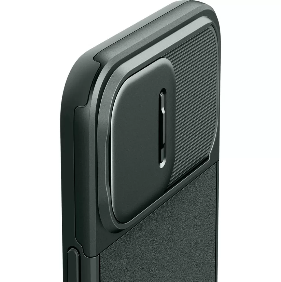 Spigen Iphone 15 Pro | Iphone 15 Pro*Etui Optik Armor Mag Magsafe iPhone 15 Pro Abyss Green Case