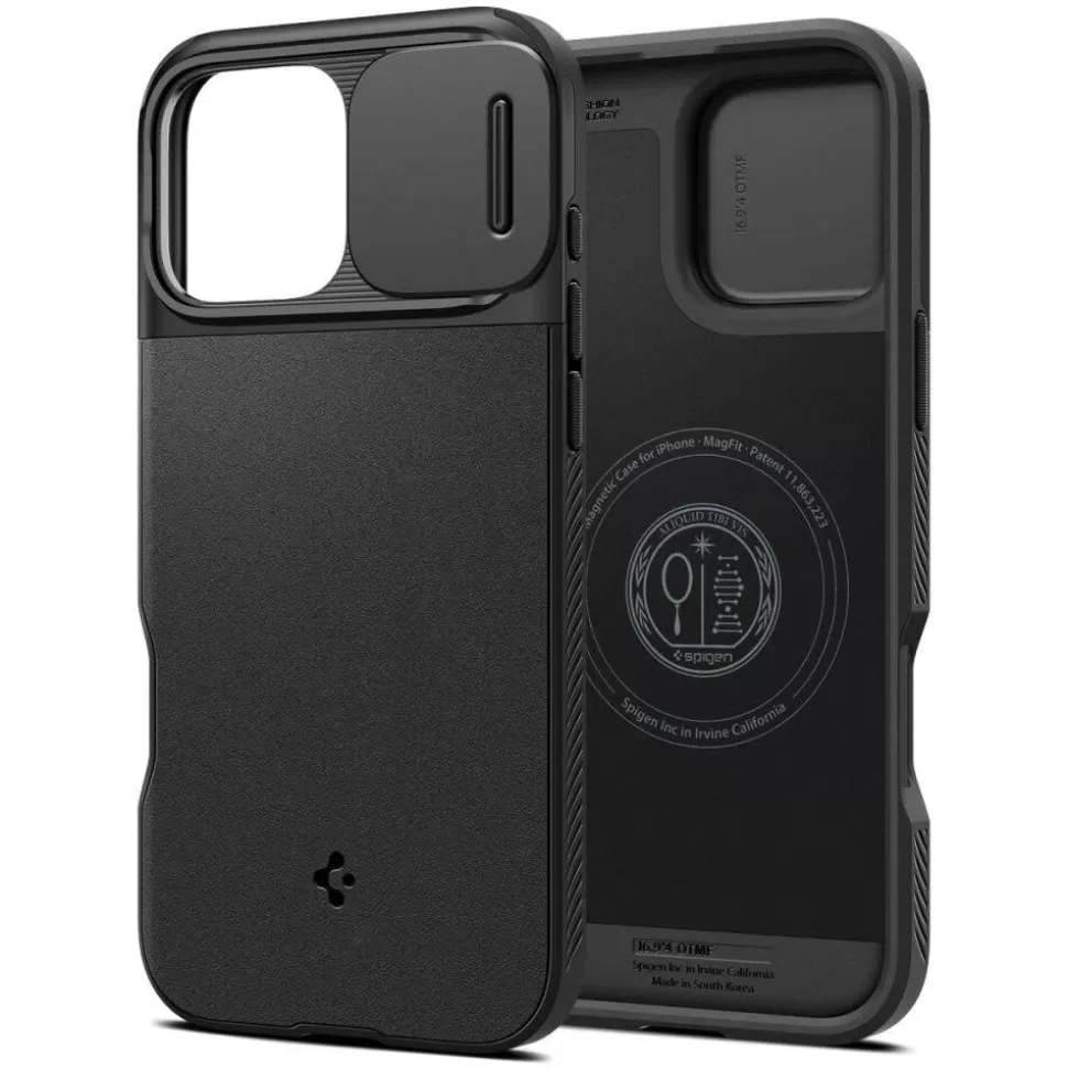 Spigen Iphone 16 Pro Max | Iphone 16 Pro Max*ETUI OPTIK ARMOR MAG MAGSAFE IPHONE 16 PRO MAX BLACK
