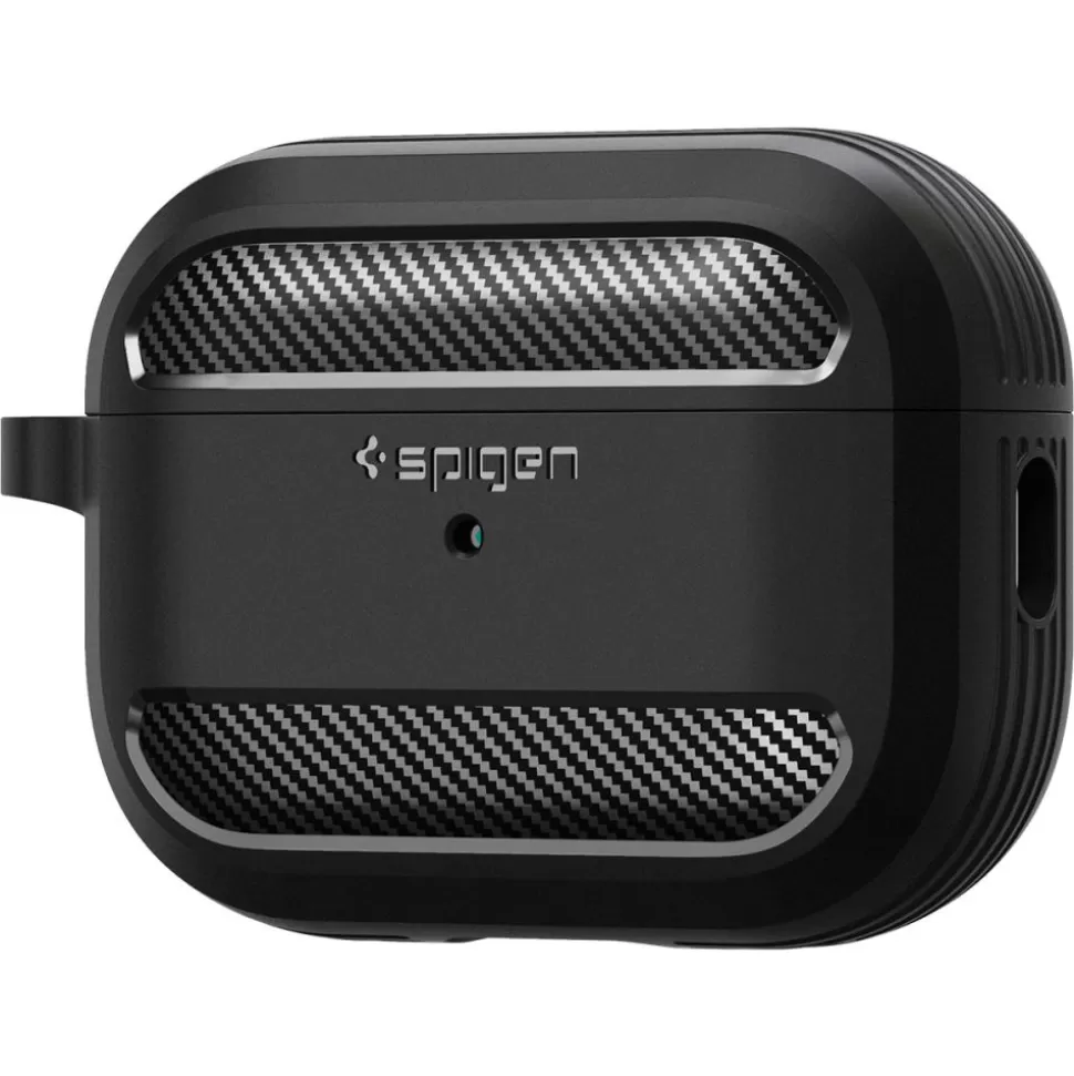 Spigen Airpods Pro*Etui Rugged Armor Apple Airpods Pro 1 / 2 Matte Black Case
