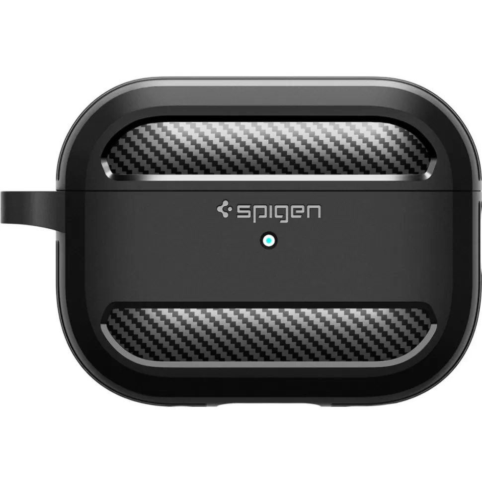 Spigen Airpods Pro*Etui Rugged Armor Apple Airpods Pro 1 / 2 Matte Black Case