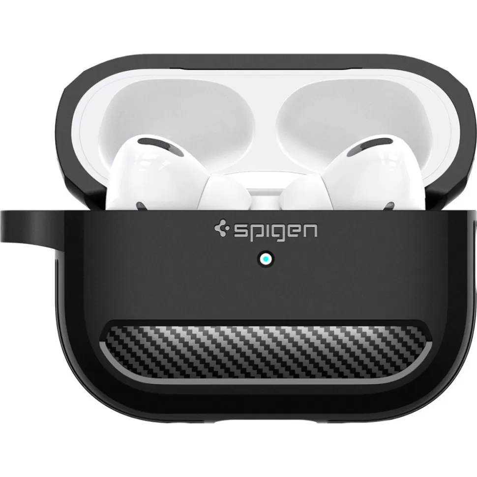 Spigen Airpods Pro*Etui Rugged Armor Apple Airpods Pro 1 / 2 Matte Black Case