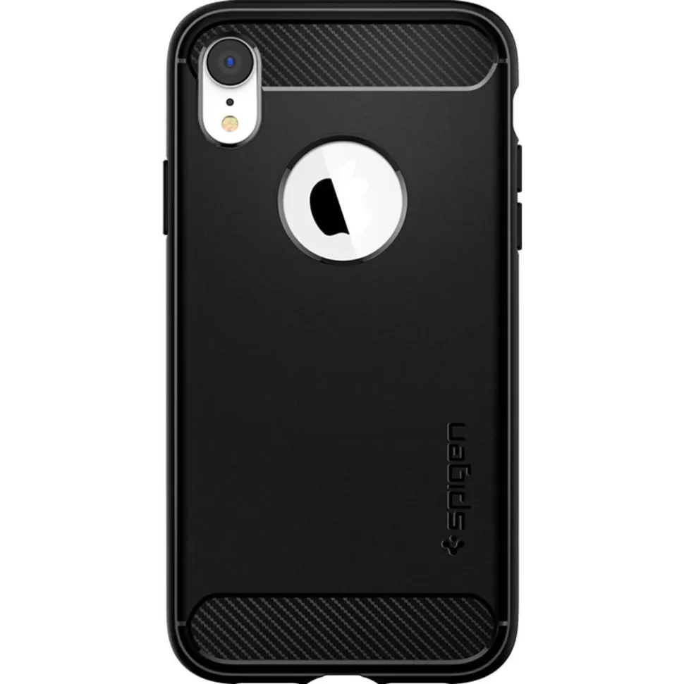 Spigen Iphone Xr*Etui Rugged Armor Apple Iphone Xr Matte Black Czarne Case