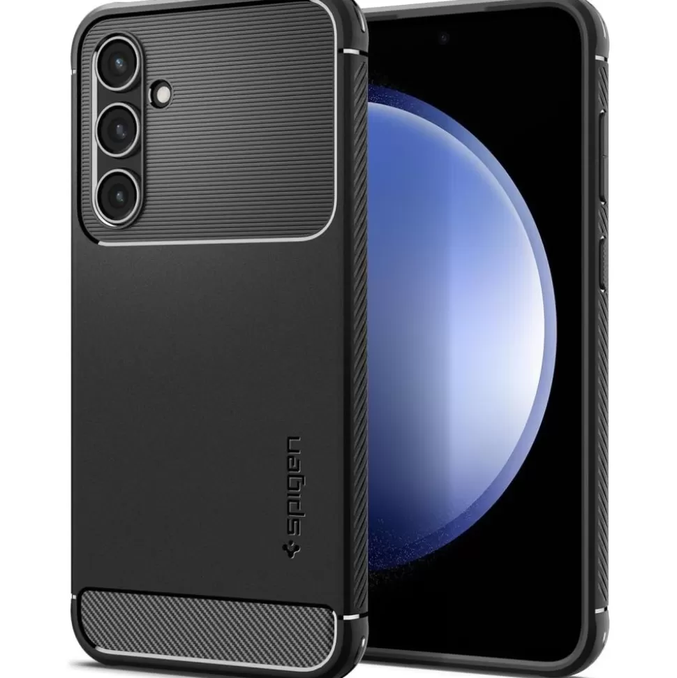 Spigen Galaxy S23 Fe*Etui Rugged Armor Galaxy S23 FE Matte Black Case