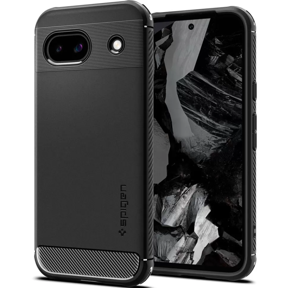Spigen Pixel 8A*Etui Rugged Armor Google Pixel 8a Matte Black