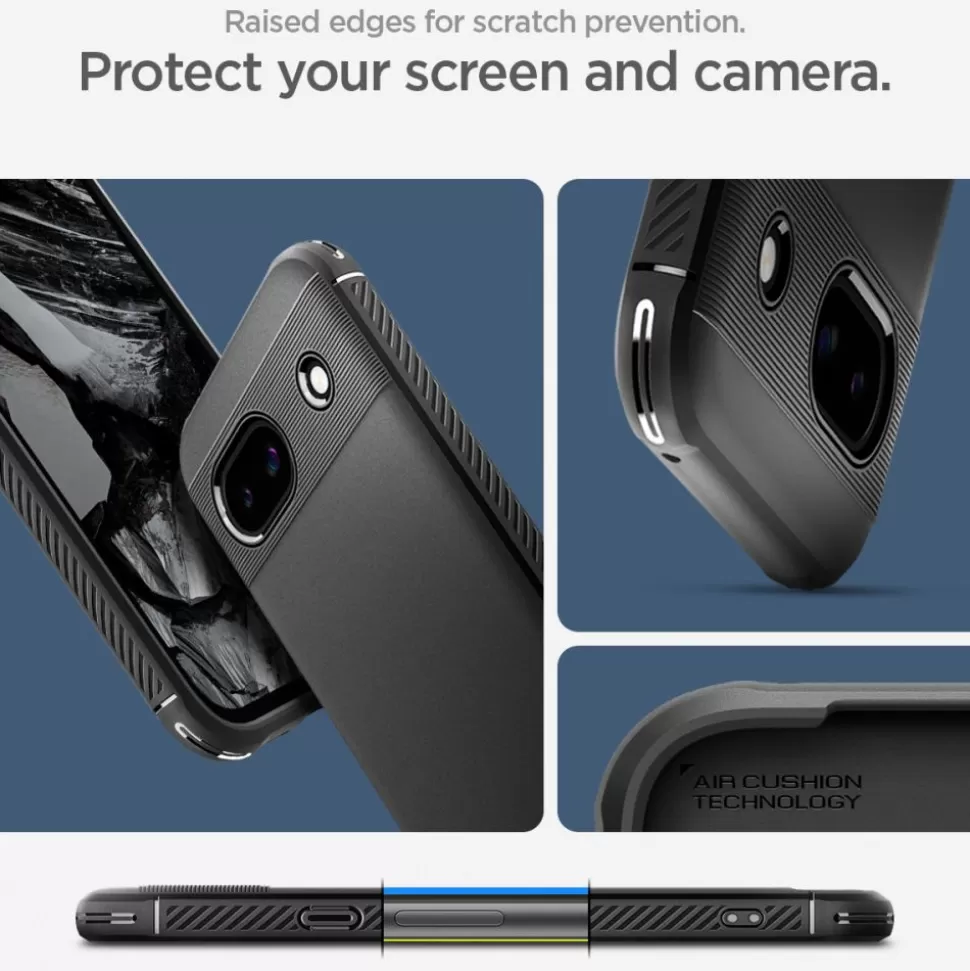 Spigen Pixel 8A*Etui Rugged Armor Google Pixel 8a Matte Black
