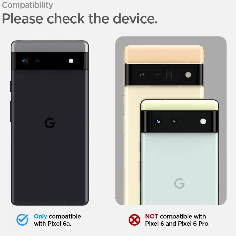 Spigen Pixel 6A*Etui Rugged Armor Google Pixel 6a Matte ETUI BLACK