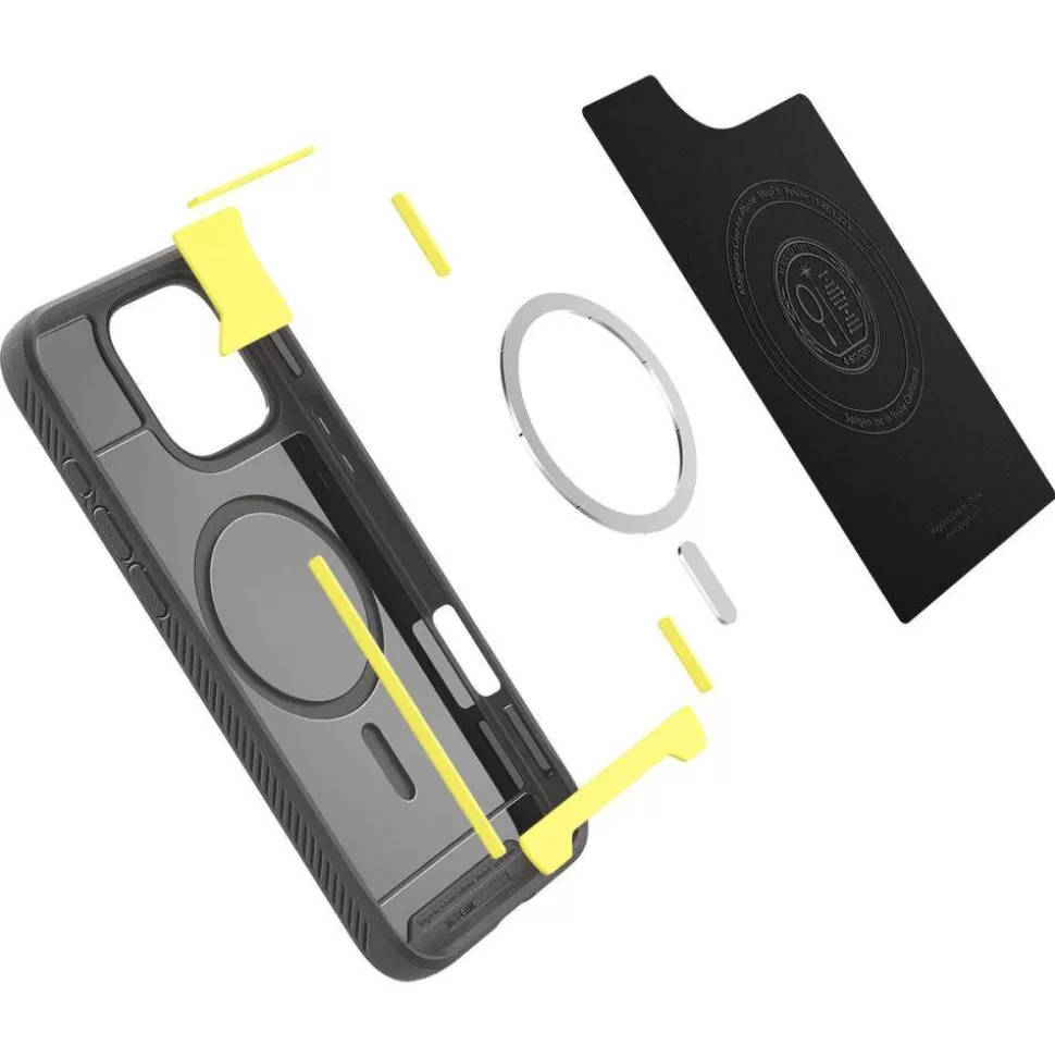 Spigen Iphone 16 Pro | Iphone 16 Pro*ETUI RUGGED ARMOR MAG MAGSAFE IPHONE 16 PRO GREY