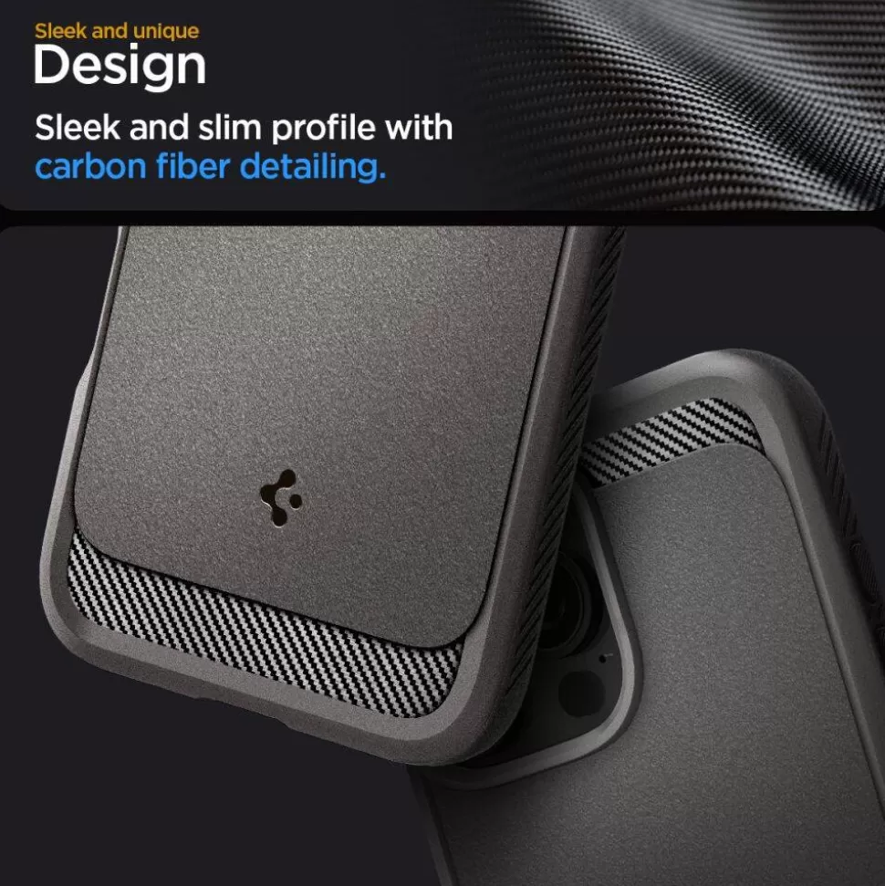 Spigen Iphone 16 Pro Max | Iphone 16 Pro Max*ETUI RUGGED ARMOR MAG MAGSAFE IPHONE 16 PRO MAX GREY