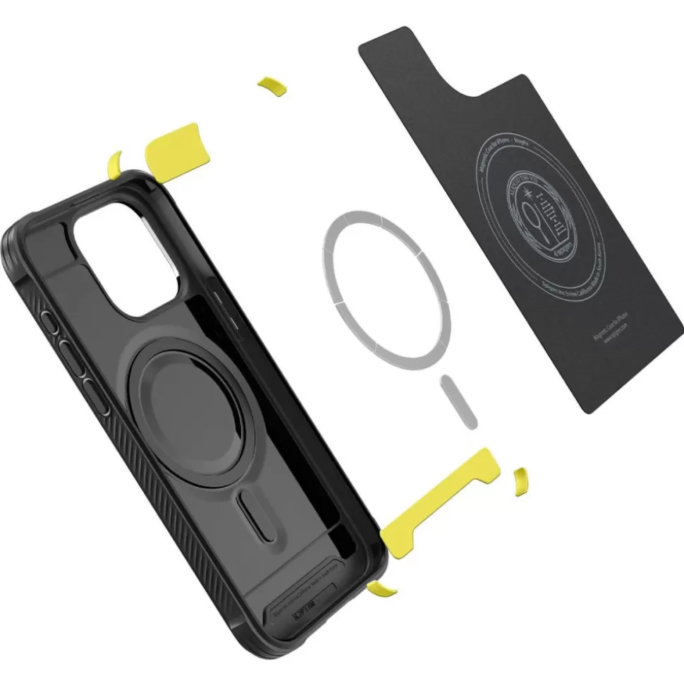 Spigen Iphone 15 Pro Max | Iphone 15 Pro Max*Etui Rugged Armor Mag Magsafe iPhone 15 Pro Max Matte Black Czarny Case