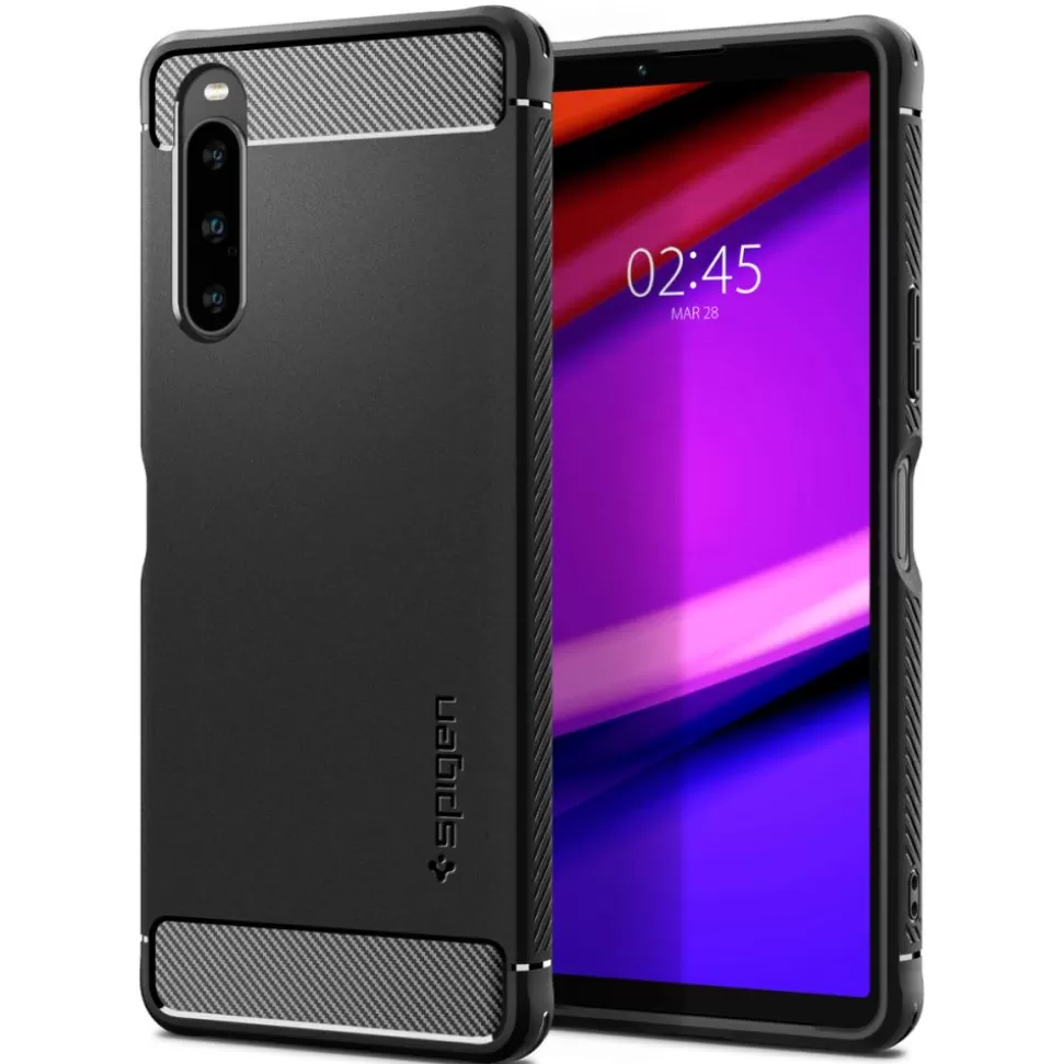 Spigen Xperia 10 V*Etui Rugged Armor Sony Xperia 10 V Matte Black Case