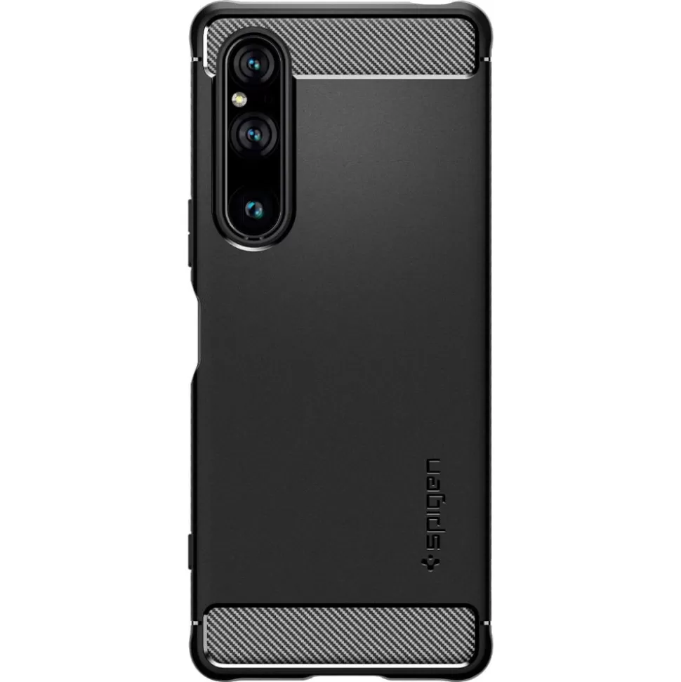 Spigen Xperia 1 V*Etui Rugged Armor Sony Xperia 1 V Matte Black Case