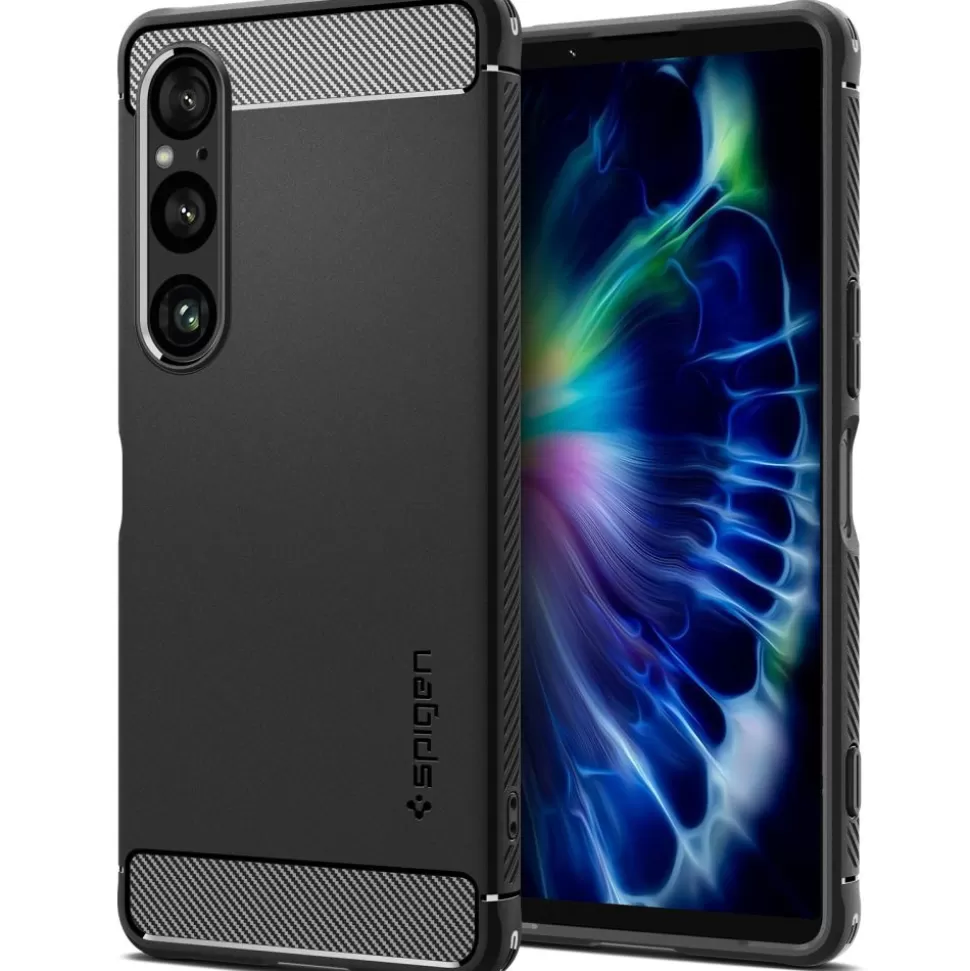 Spigen Xperia 1 Vi*Etui Rugged Armor Sony Xperia 1 Vi Matte Black