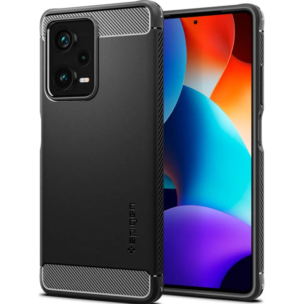 Spigen Redmi Note 12 Pro Plus 5G*Etui Rugged Armor Xiaomi Redmi Note 12 Pro+ Plus 5G Matte Black