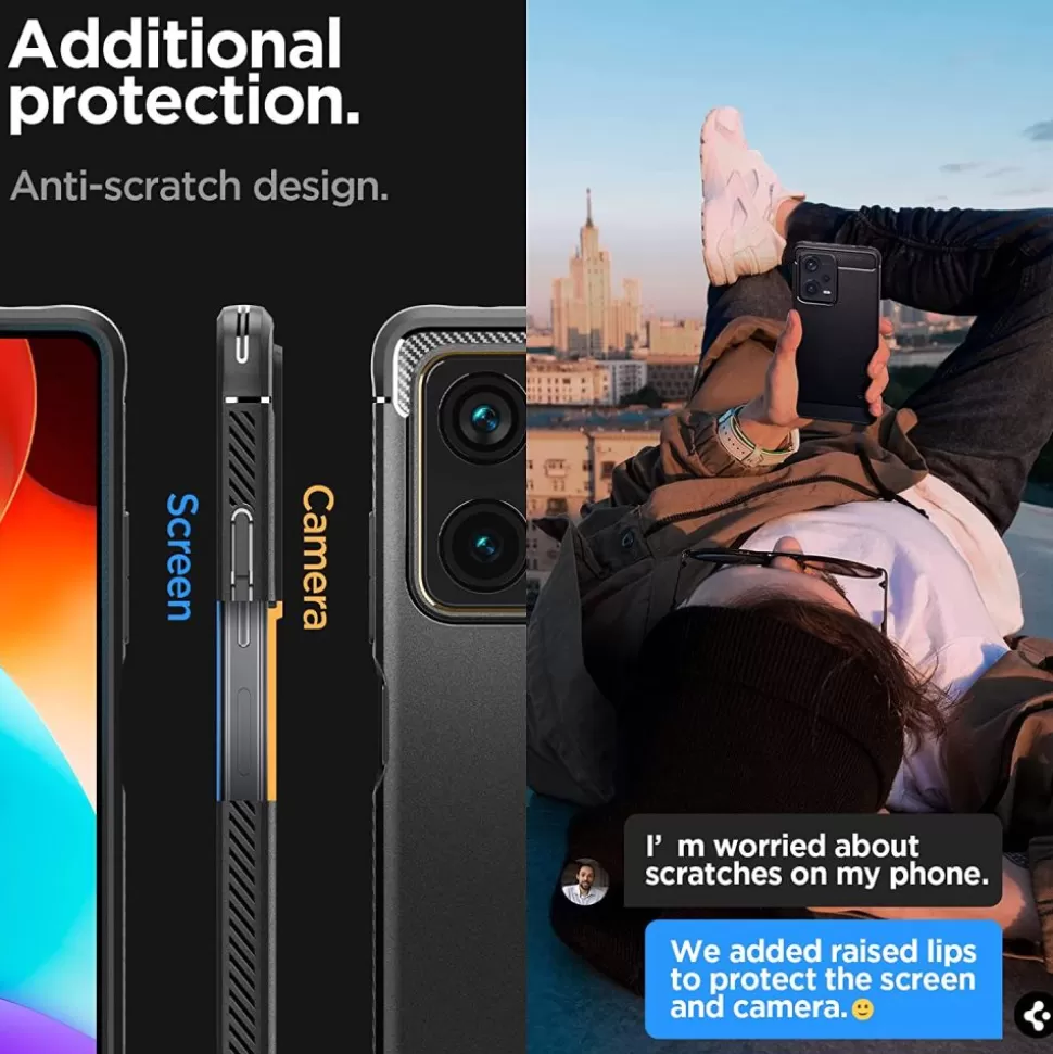 Spigen Redmi Note 12 Pro Plus 5G*Etui Rugged Armor Xiaomi Redmi Note 12 Pro+ Plus 5G Matte Black