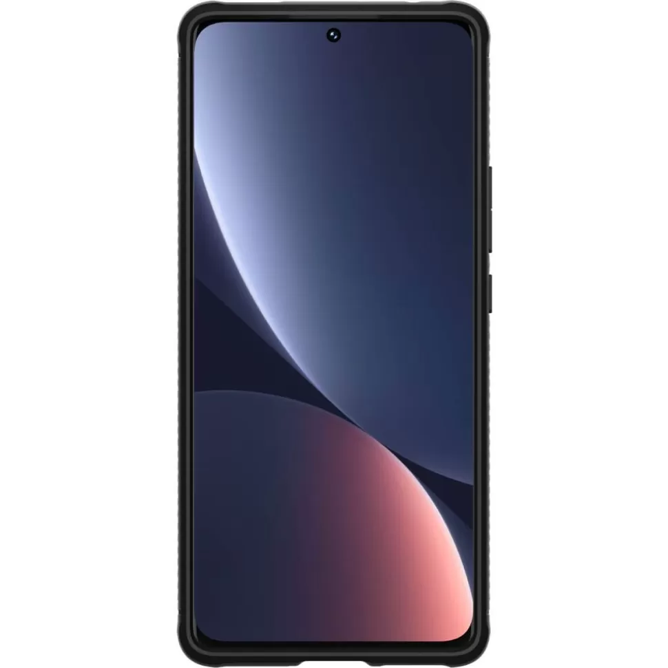 Spigen 12T | 12T Pro*Etui Rugged Armor Xiaomi 12t / 12t Pro Matte Black Czarny Case