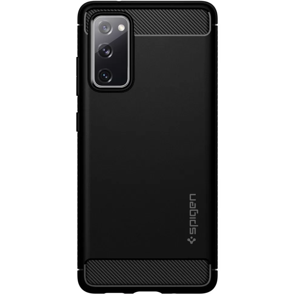 Spigen Galaxy S20 Fe*Etui Samsung Galaxy S20 Fe Rugged Armor Matte Black Czarne Case
