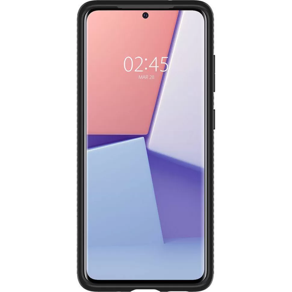 Spigen Galaxy S20*Etui Samsung Galaxy S20 Liquid Air Matte Black Czarne Case