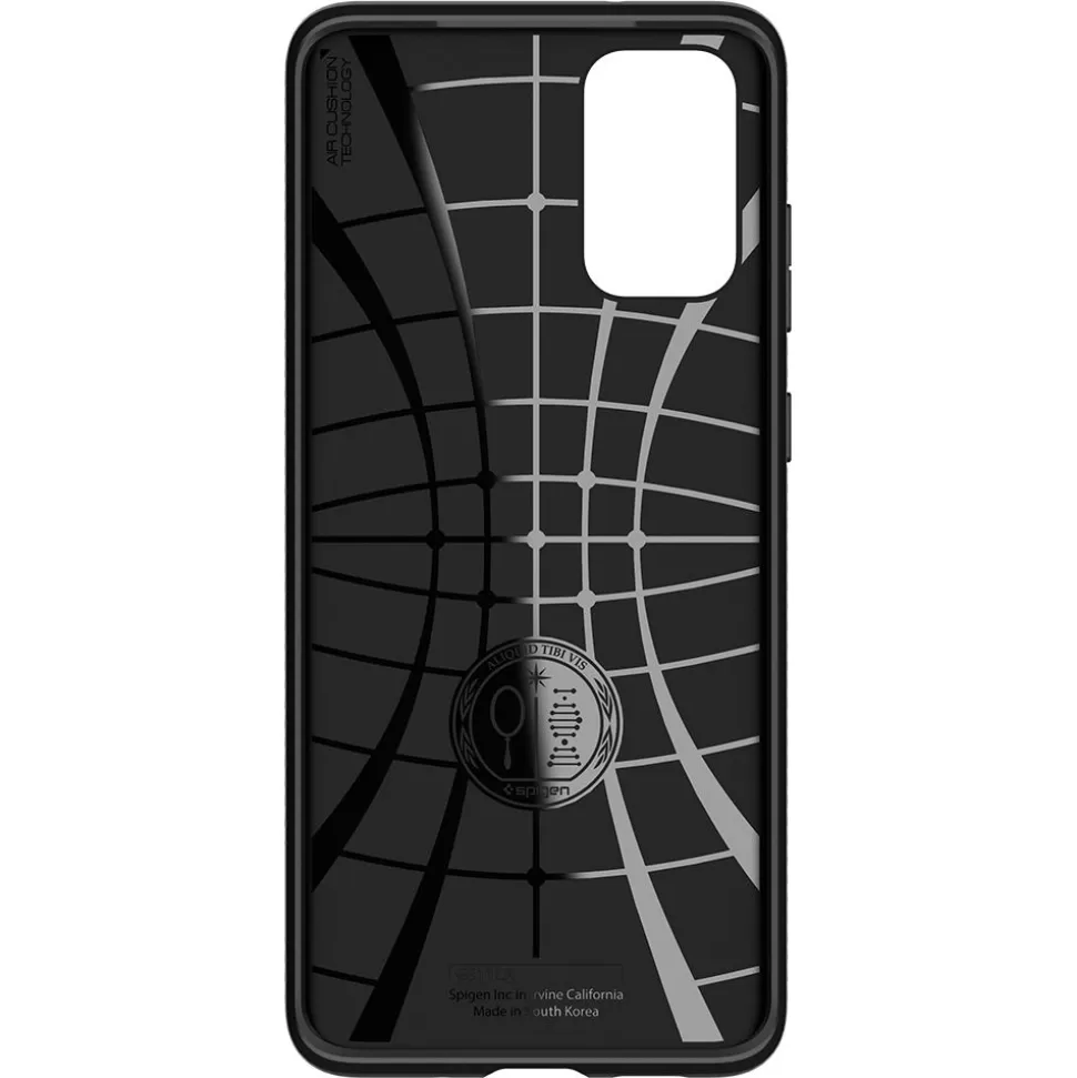 Spigen Galaxy S20+ Plus*Etui Samsung Galaxy S20 Plus Liquid Air Matte Black Czarne Case