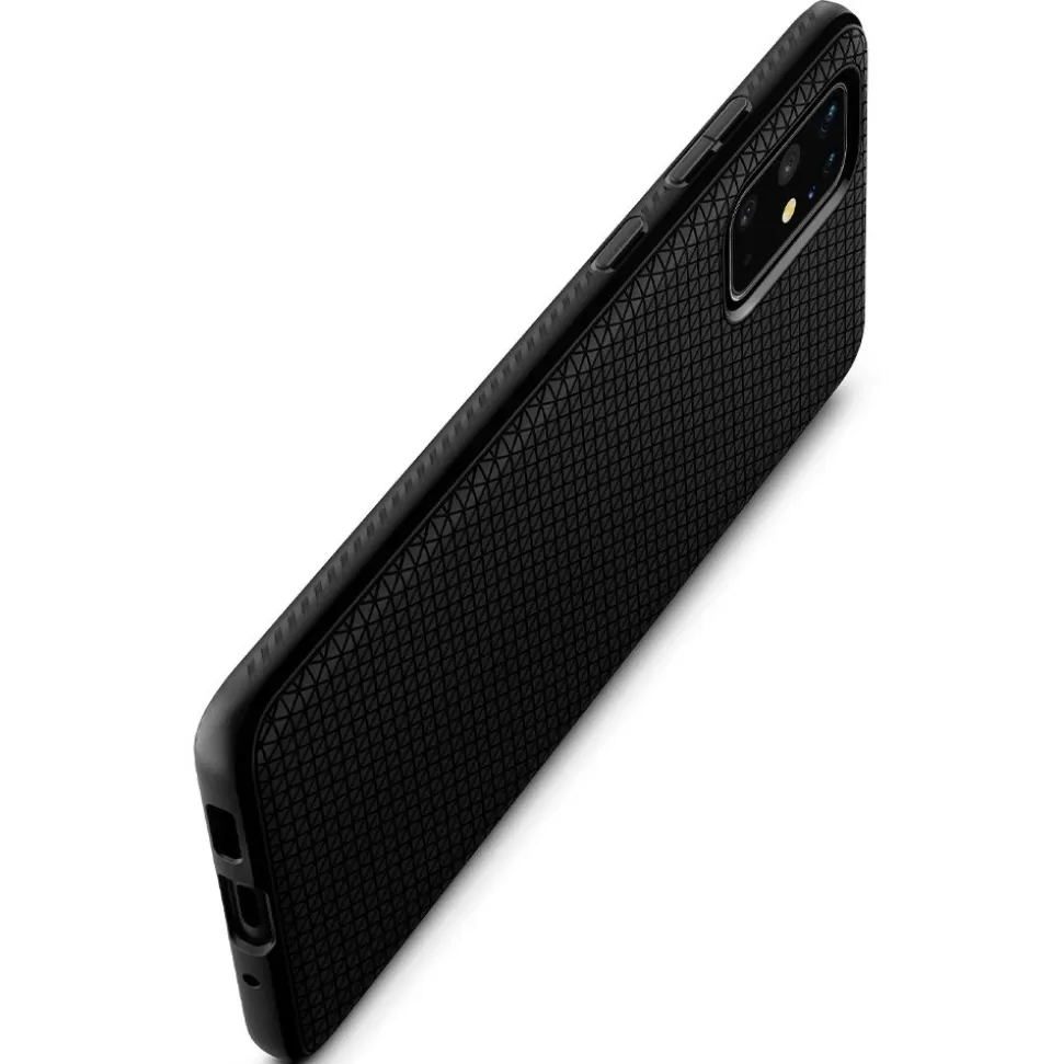 Spigen Galaxy S20+ Plus*Etui Samsung Galaxy S20 Plus Liquid Air Matte Black Czarne Case