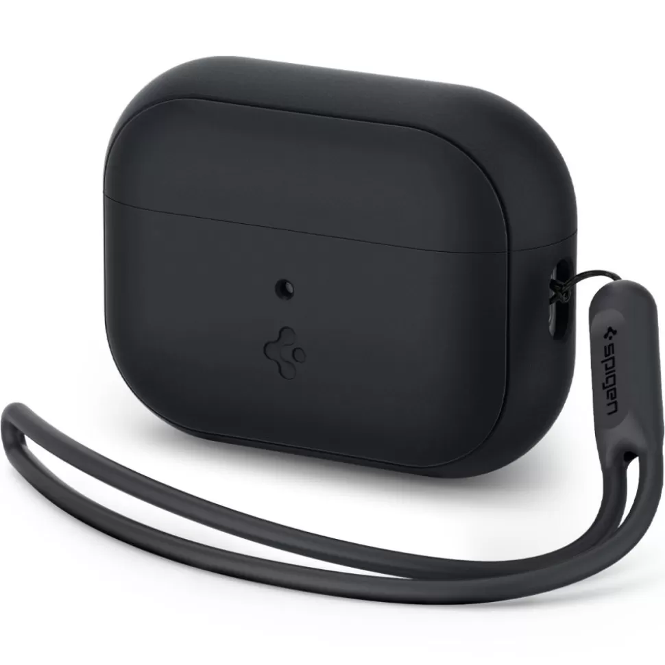Spigen Airpods Pro 2 | Airpods Pro*Etui Silicone Fit Strap Apple Airpods Pro 1 / 2 Black Case