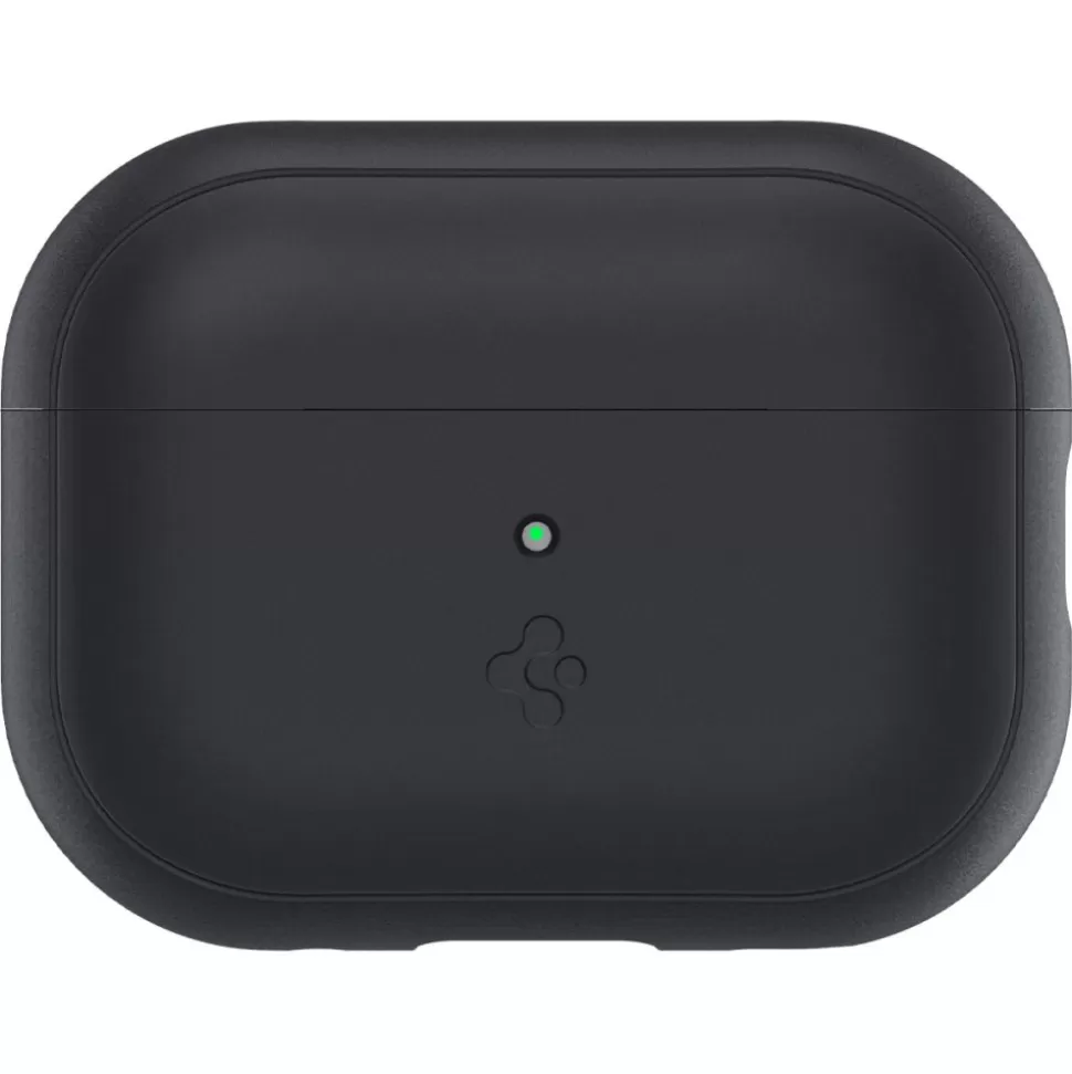 Spigen Airpods Pro*Etui Silicone Fit Strap Apple Airpods Pro 1 / 2 Black/phantom Green Case