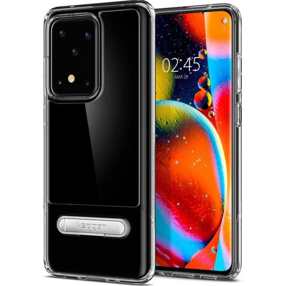 Spigen Galaxy S20 Ultra*Etui Slim Armor Essential S Samsung Galaxy S20 Ultra Crystal Clear Przeźroczyste Case