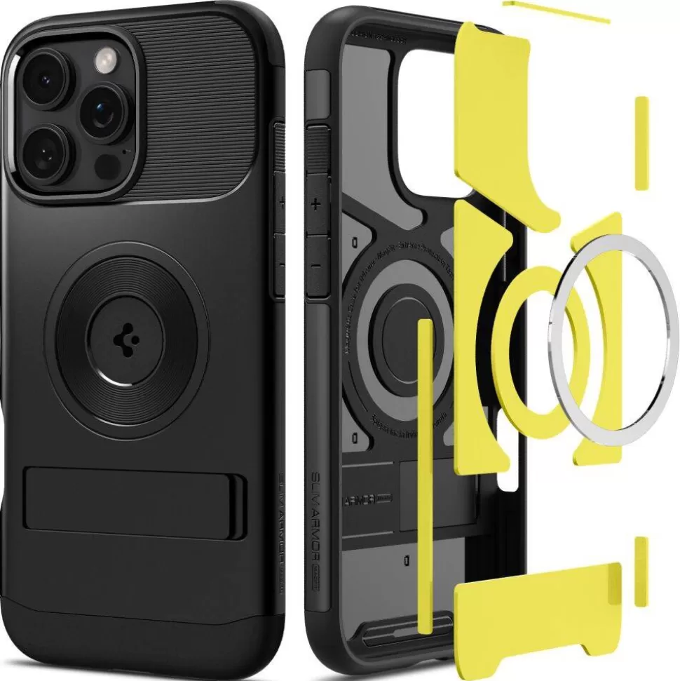 Spigen Iphone 16 Pro Max | Iphone 16 Pro Max*ETUI SLIM ARMOR MAG MAGSAFE IPHONE 16 PRO MAX BLACK