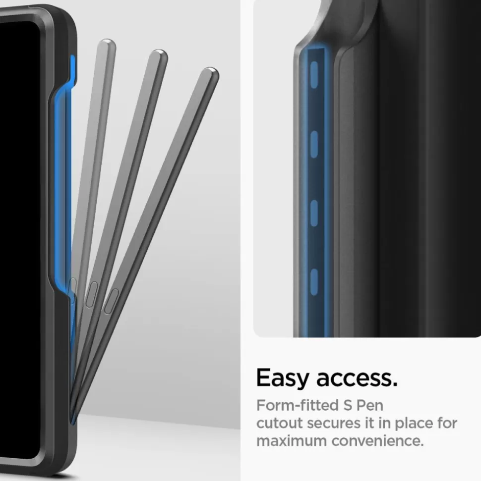 Spigen Galaxy Z Fold 5*Etui Slim Armor Pro Pen Galaxy Z Fold 5 Black Case