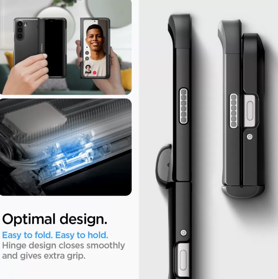 Spigen Galaxy Z Fold 5*Etui Slim Armor Pro Pen Galaxy Z Fold 5 Black Case