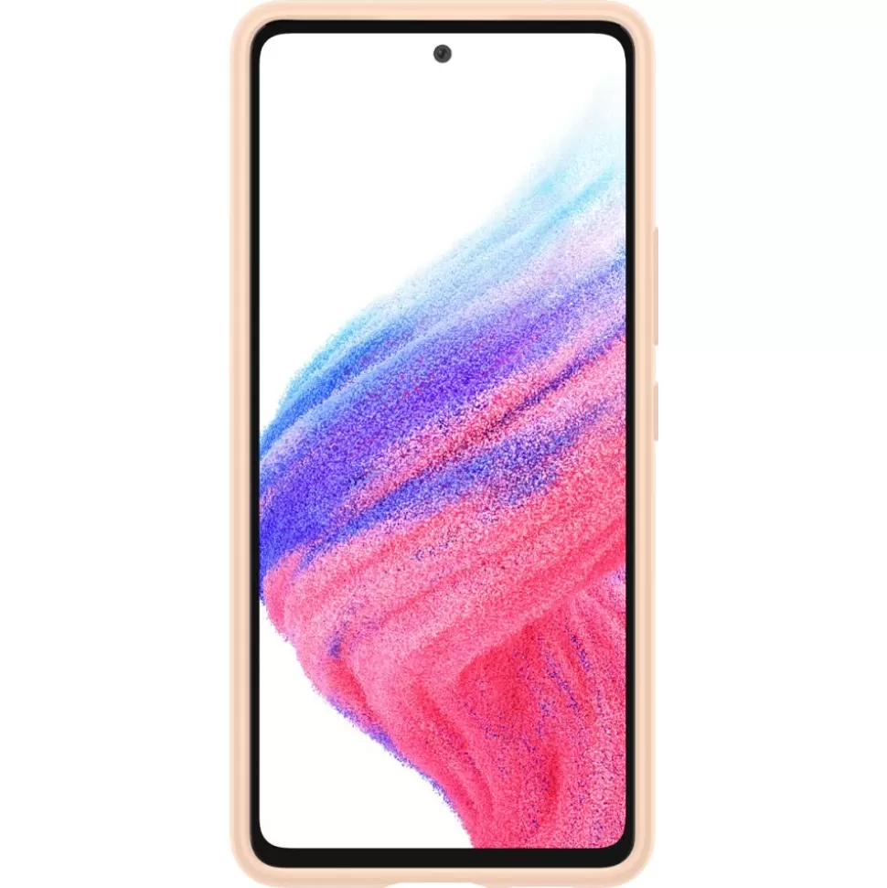 Spigen Galaxy A53*Etui Thin Fit Galaxy A53 5G Cotton Peach Case Brzoskwiniowy