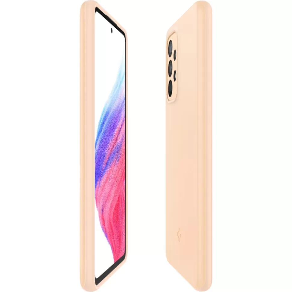 Spigen Galaxy A53*Etui Thin Fit Galaxy A53 5G Cotton Peach Case Brzoskwiniowy