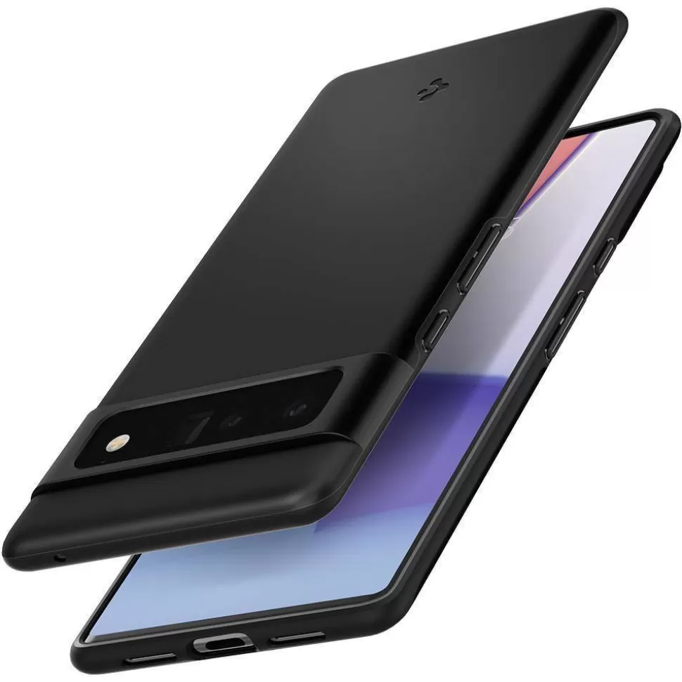 Spigen Pixel 6 Pro*Etui Thin Fit Google Pixel 6 Pro ETUI Black Case