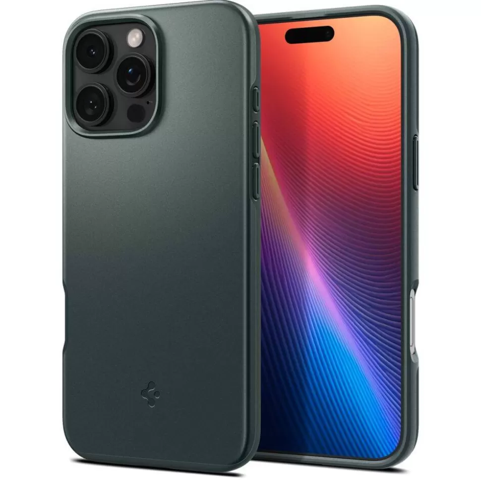 Spigen Iphone 16 Pro | Iphone 16 Pro*ETUI THIN FIT MAG MAGSAFE IPHONE 16 PRO ABYSS GREEN Zielony