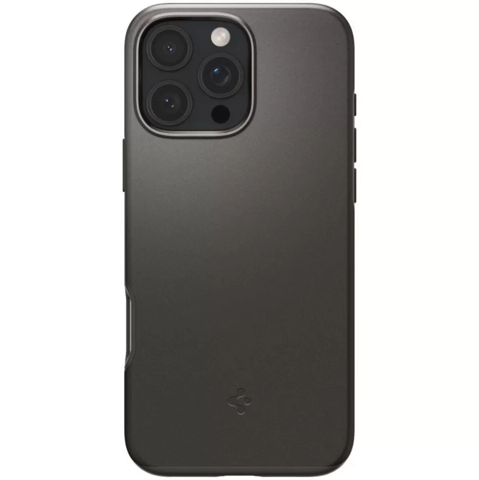 Spigen Iphone 16 Pro Max | Iphone 16 Pro Max*ETUI THIN FIT MAG MAGSAFE IPHONE 16 PRO MAX GUNMETAL Szary