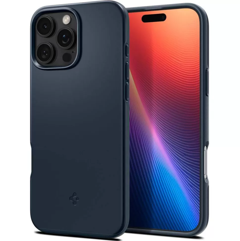 Spigen Iphone 16 Pro Max | Iphone 16 Pro Max*ETUI THIN FIT MAG MAGSAFE IPHONE 16 PRO MAX METAL SLATE Grafitowy