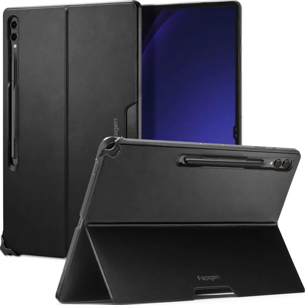 Spigen Galaxy Tab S8 Ultra | Galaxy Tab S9 Ultra*Etui Thin Fit ”pro” Galaxy Tab S8 Ultra / S9 Ultra 14.6 Black Case
