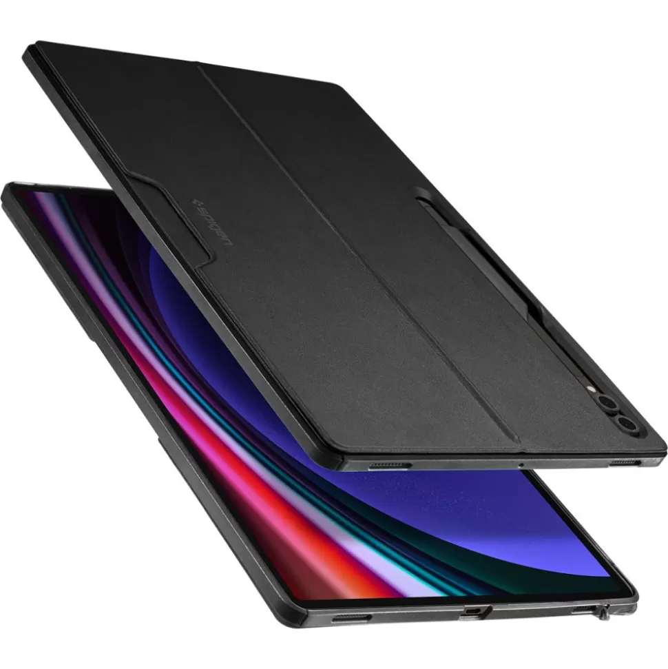 Spigen Galaxy Tab S8 Ultra | Galaxy Tab S9 Ultra*Etui Thin Fit ”pro” Galaxy Tab S8 Ultra / S9 Ultra 14.6 Black Case