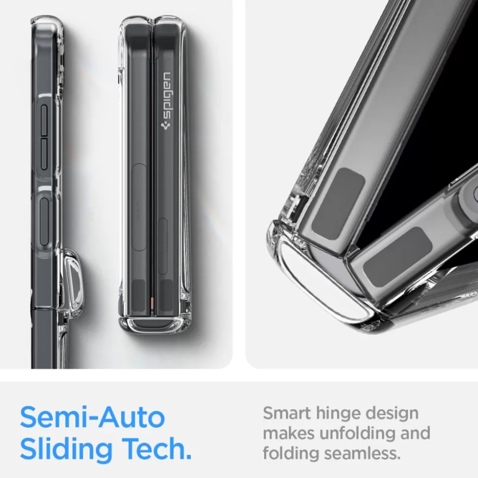 Spigen Galaxy Z Flip 5*Etui Thin Fit ”pro” Galaxy Z Flip 5 Crystal Clear Przezroczysty