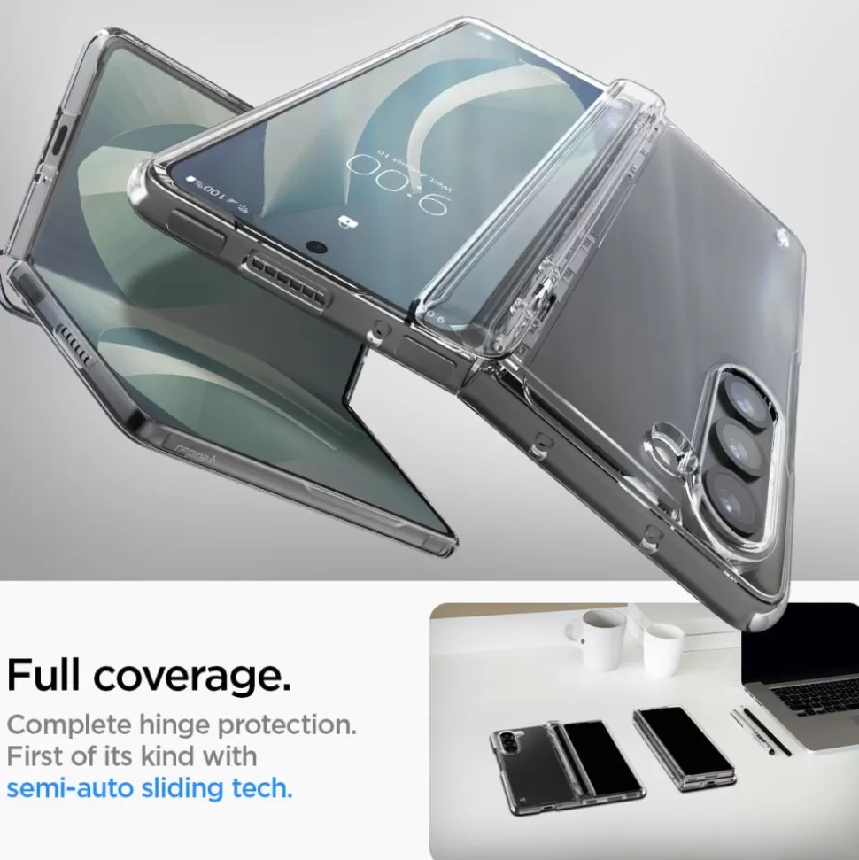 Spigen Galaxy Z Fold 5*Etui Thin Fit ”pro” Galaxy Z Fold 5 Crystal Clear