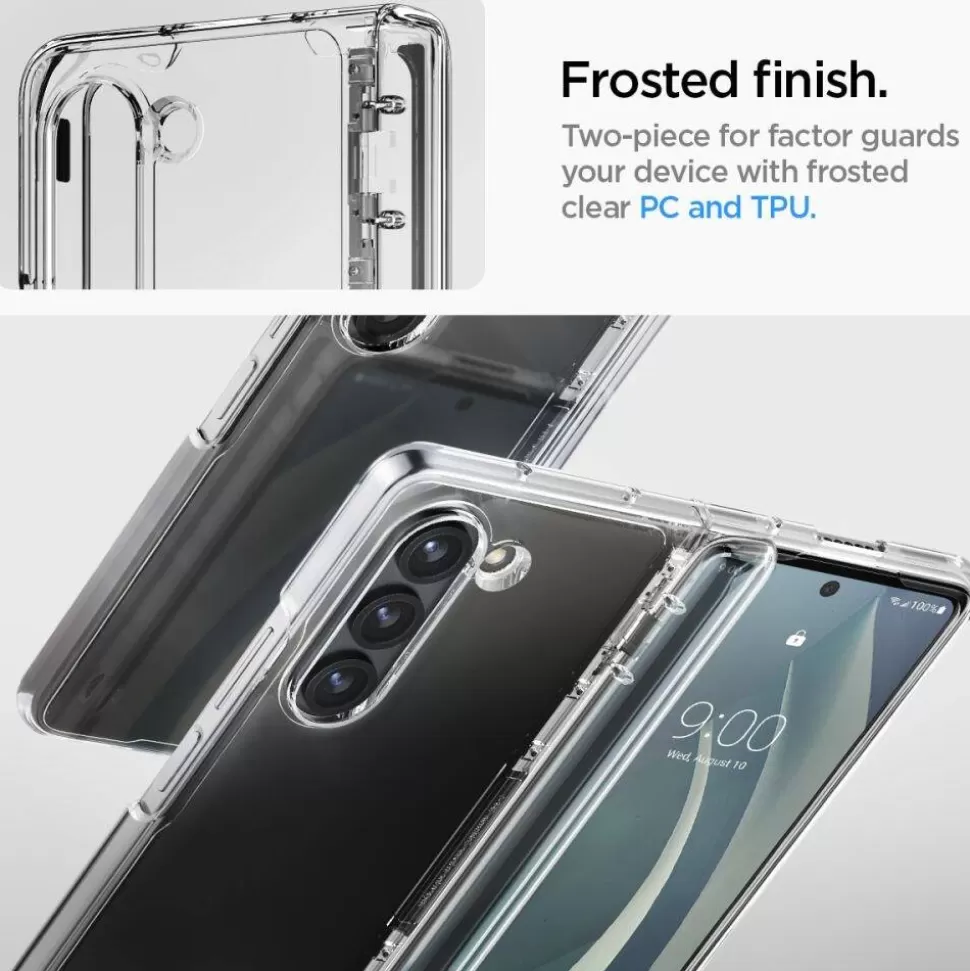 Spigen Galaxy Z Fold 5*Etui Thin Fit ”pro” Galaxy Z Fold 5 Crystal Clear