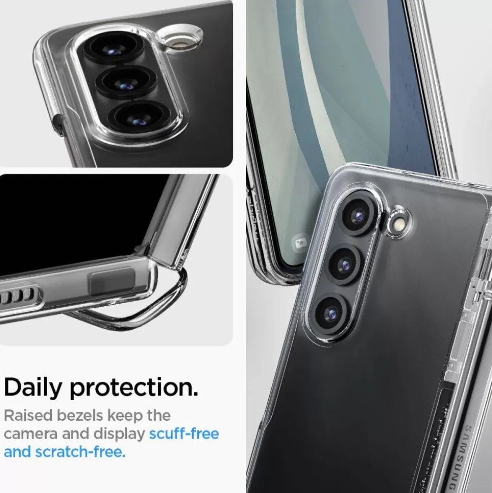 Spigen Galaxy Z Fold 5*Etui Thin Fit ”pro” Galaxy Z Fold 5 Crystal Clear