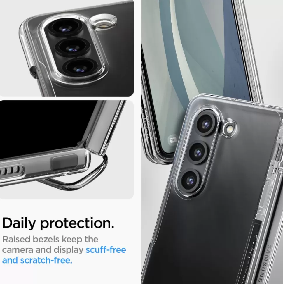 Spigen Galaxy Z Fold 5*Etui Thin Fit ”pro” Galaxy Z Fold 5 Crystal Clear