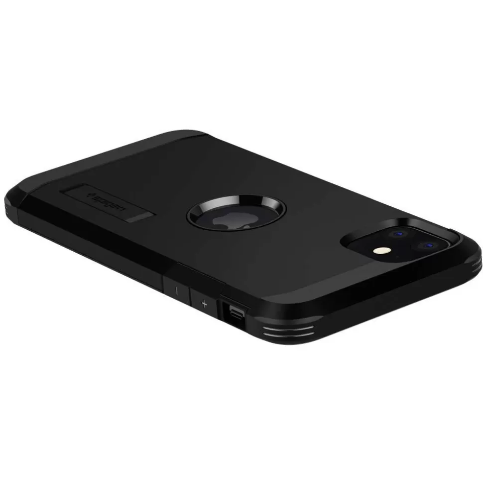 Spigen Iphone 11*Etui Tough Armor Apple Iphone 11 Black Czarne Case Czarny