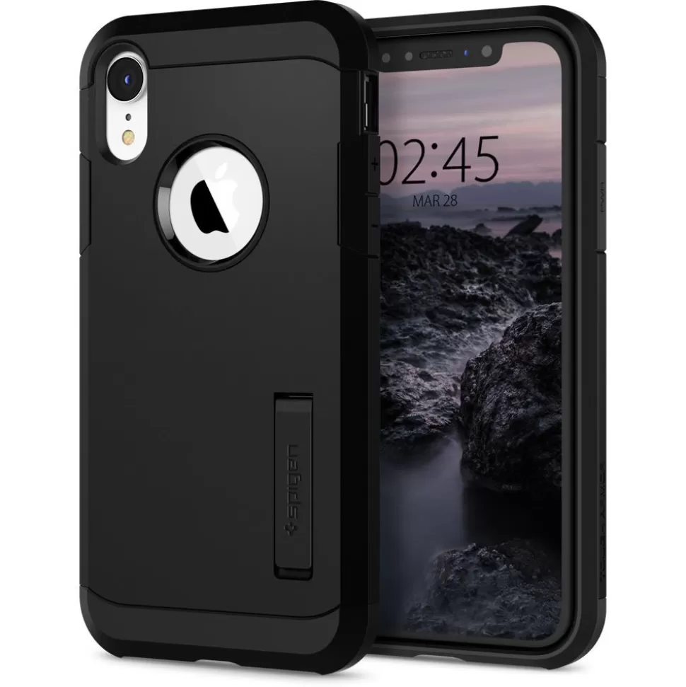 Spigen Iphone Xr*Etui Tough Armor Apple Iphone Xr Black Czarne Case