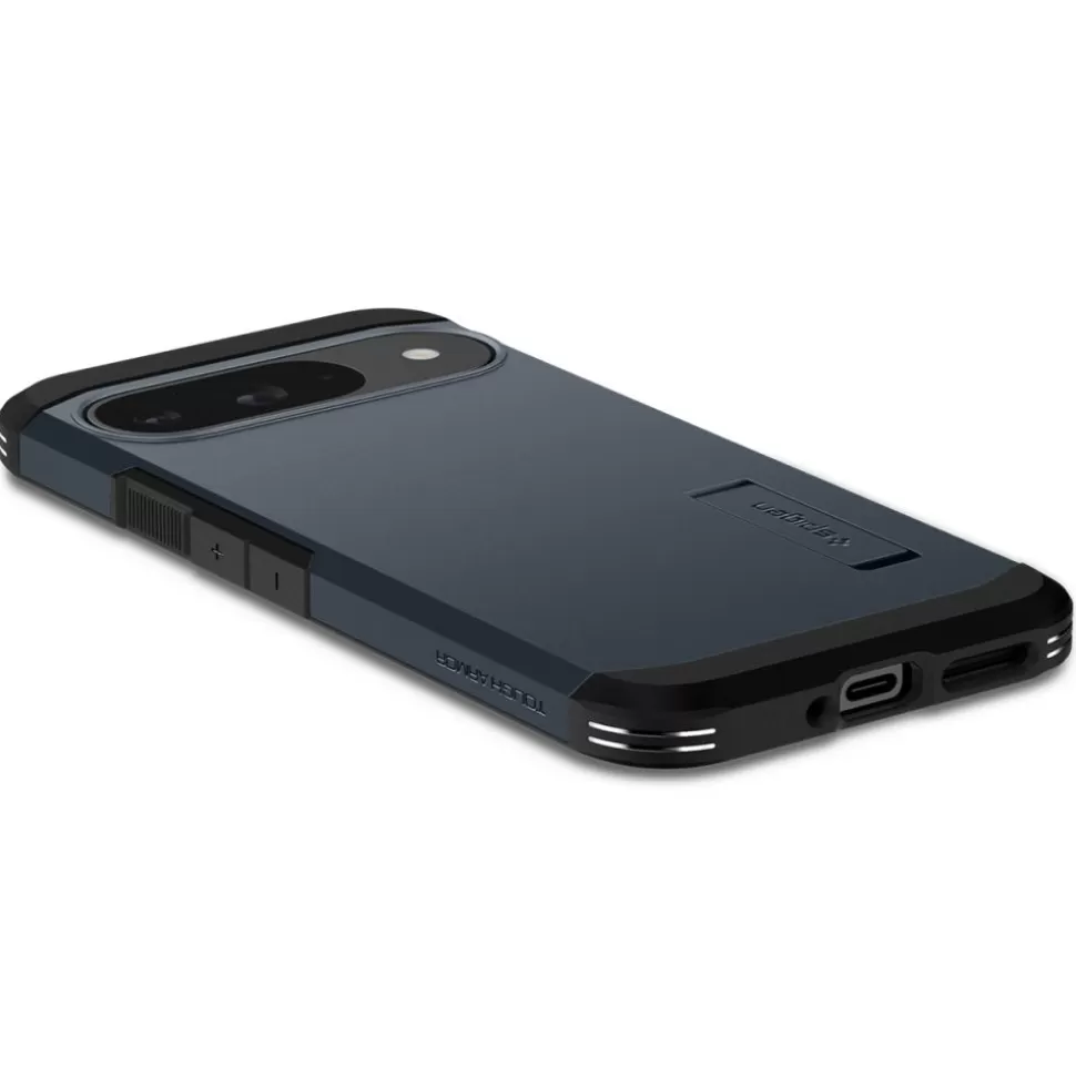Spigen Pixel 9 | Pixel 9 Pro*Etui TOUGH ARMOR GOOGLE PIXEL 9 / 9 PRO METAL SLATE
