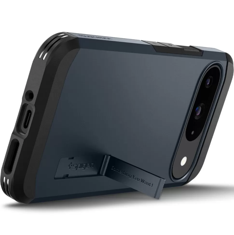 Spigen Pixel 9 | Pixel 9 Pro*Etui TOUGH ARMOR GOOGLE PIXEL 9 / 9 PRO METAL SLATE
