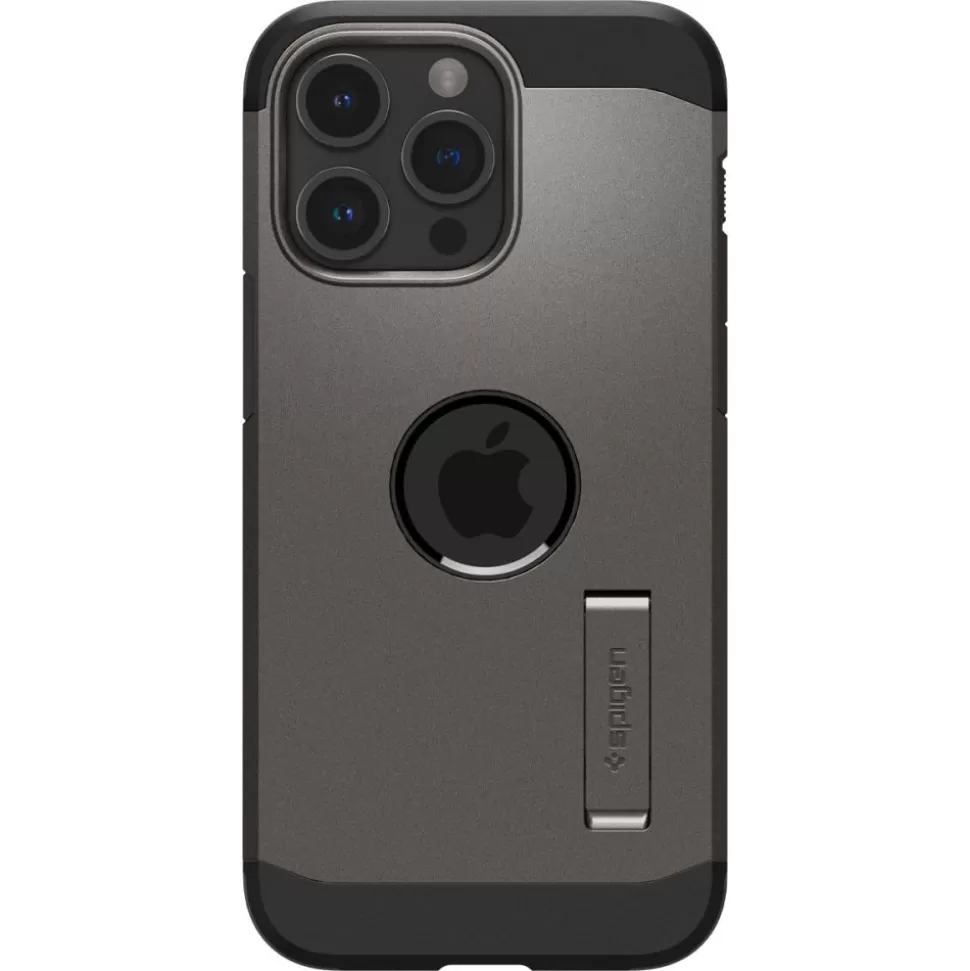 Spigen Iphone 15 Pro | Iphone 15 Pro*Etui Tough Armor Mag Magsafe iPhone 15 Pro Gunmetal Szary