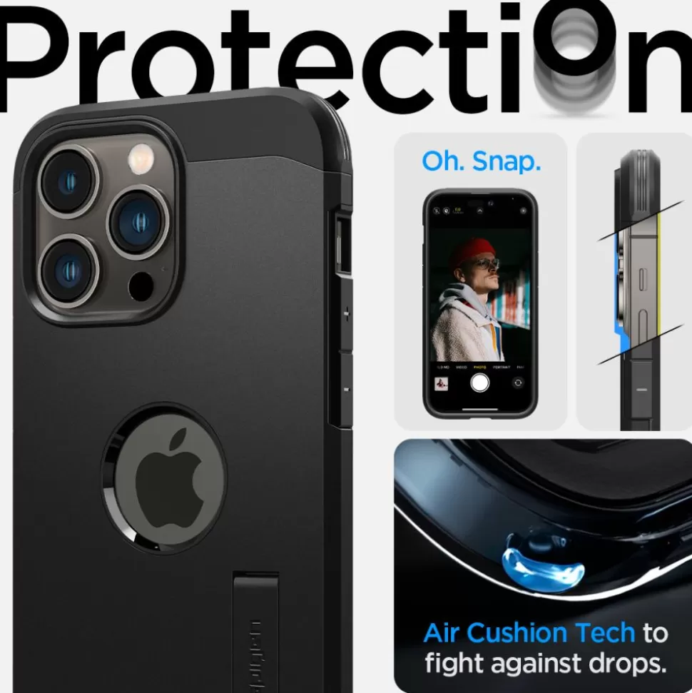 Spigen Iphone 14 Pro Max | Iphone 14 Pro Max*Etui Tough Armor Mag Magsafe iPhone 14 Pro Max Black Case Czarny